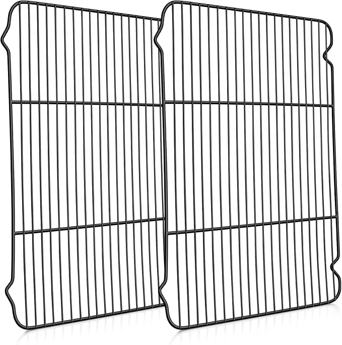 P&P CHEF Cooling Baking Rack Pack of 2, 16.6" x 11.5", Stainless Steel Cooling by PPCHEF