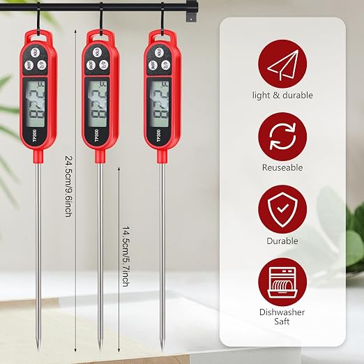 Copkim 6 Pcs Instant Read Meat Thermometer - Image 2