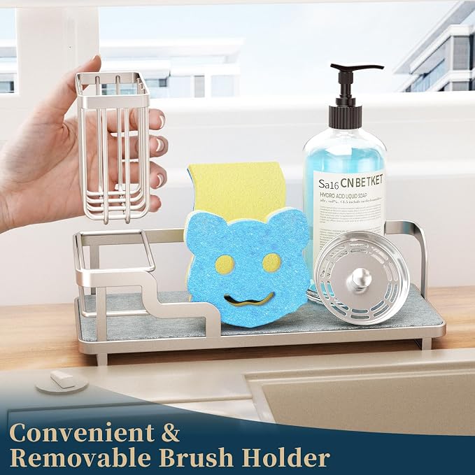 Consumest Sponge Holder for Kitchen Sink - Image 3