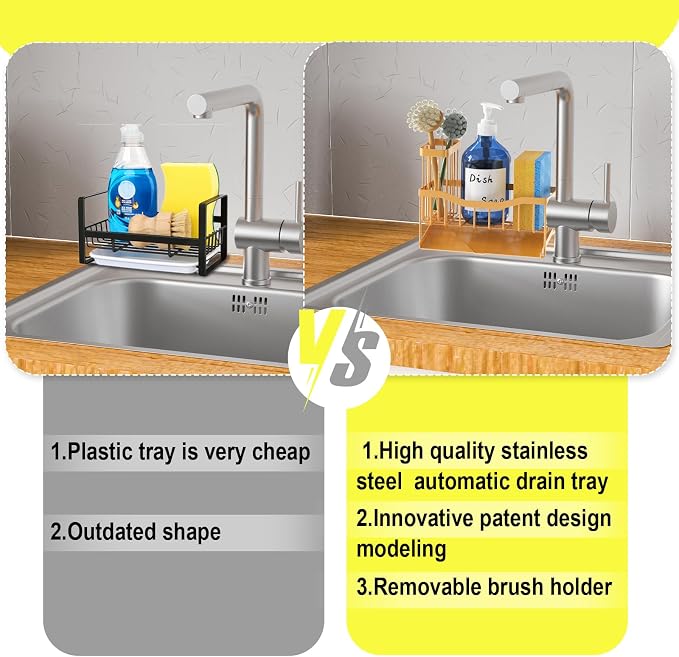 Fssvcd Maifan Sink Caddy Sponge Holder - Image 4