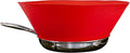 Frywall 10 - Red - Splatter Guard, as Seen on Shark Tank by Frywall