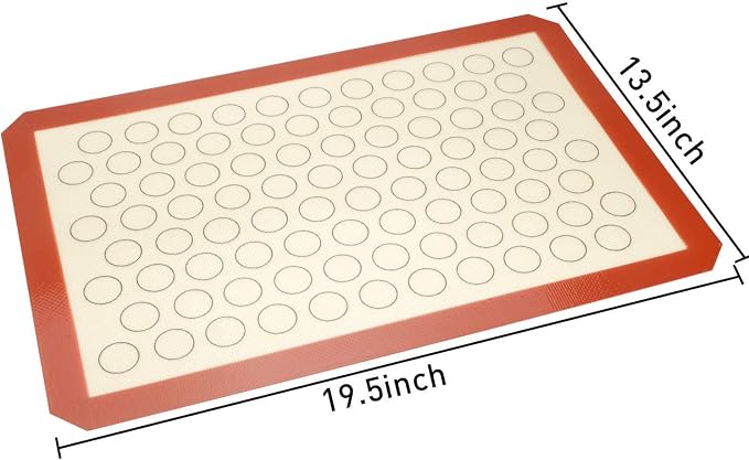 Baking Sheet with Cooling Rack and Silicone Baking Mat, 20 Inch Stainless Steel - Image 3