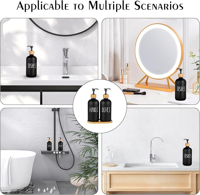 Arktek Glass Soap Dispenser Set - Image 7