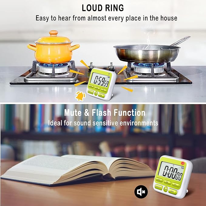 KTKUDY Digital Kitchen Timer - Image 3