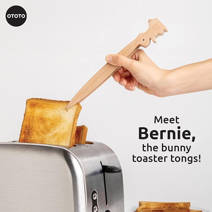 OTOTO Bernie Bunny Toaster Tongs - Image 3