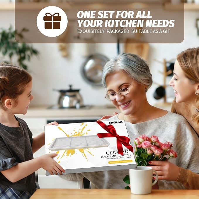 Nonstick Ceramic Baking Sheet - Image 8
