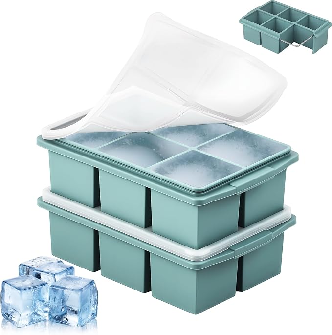 Large Ice Cube Trays for Whiskey by Unknown