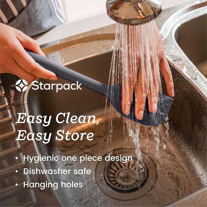 StarPack 'Scrape & Stir' Silicone Spatula Set - Image 3