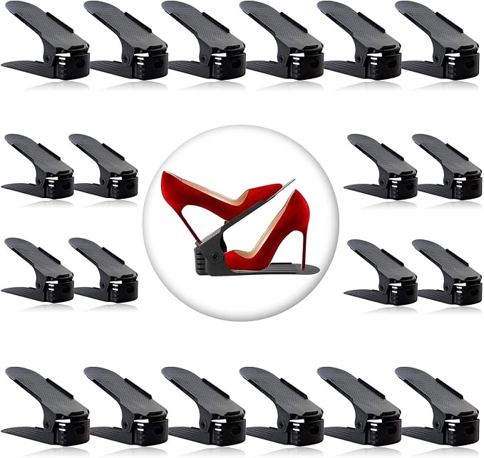 Neprock Shoe Rack Shoe Organizer Space-Saving Storage Shoe Organizer by Neprock