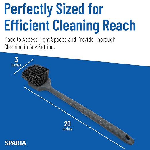 SPARTA 40501EC03 Plastic Large Scrub Brush, Kitchen Brush, Utility Brush - Image 5