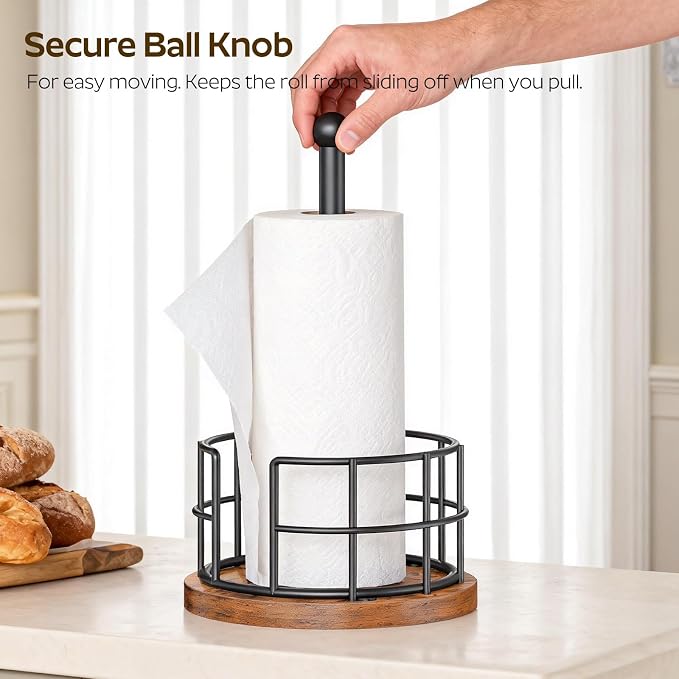 YATINEY Paper Towel Holder, Kitchen Paper Towel Holder - Image 6
