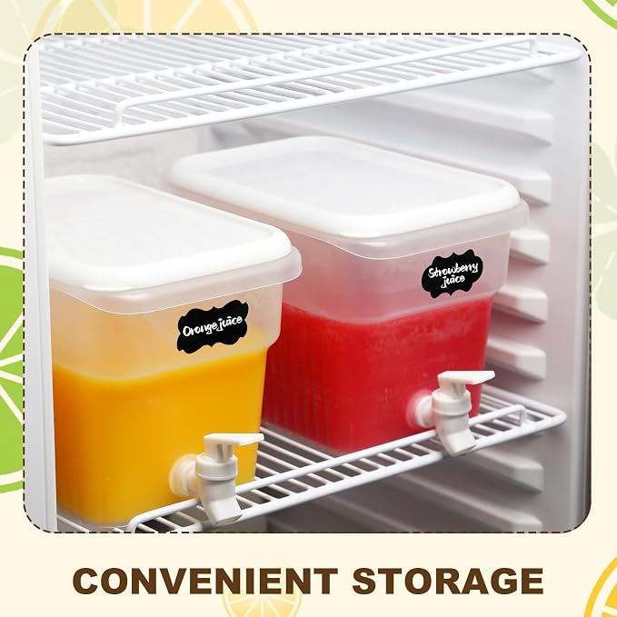 Mumufy 2 Pcs 1.32 Gallon Drink Dispensers - Image 4