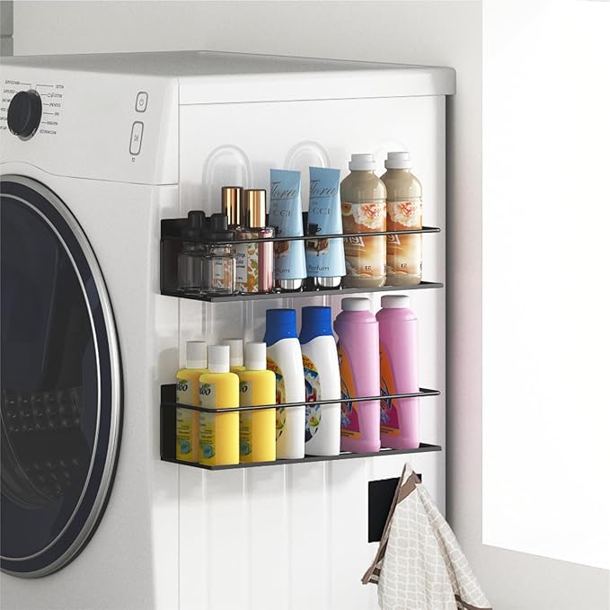 Magnetic Spice Rack For Refrigerator, Space Saving Magnetic Shelf For Fridge - Image 3