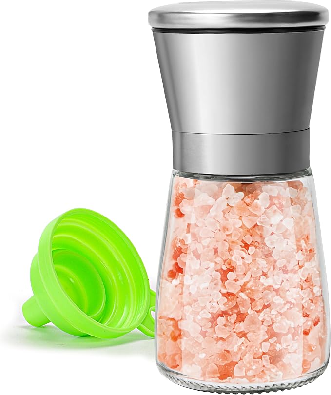 Manual Salt or Pepper Grinder for Professional Chef, Best Spice Mill by MJINGMEI