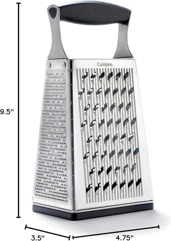 Cuisipro Stainless Steel Cheese Grater - Image 6