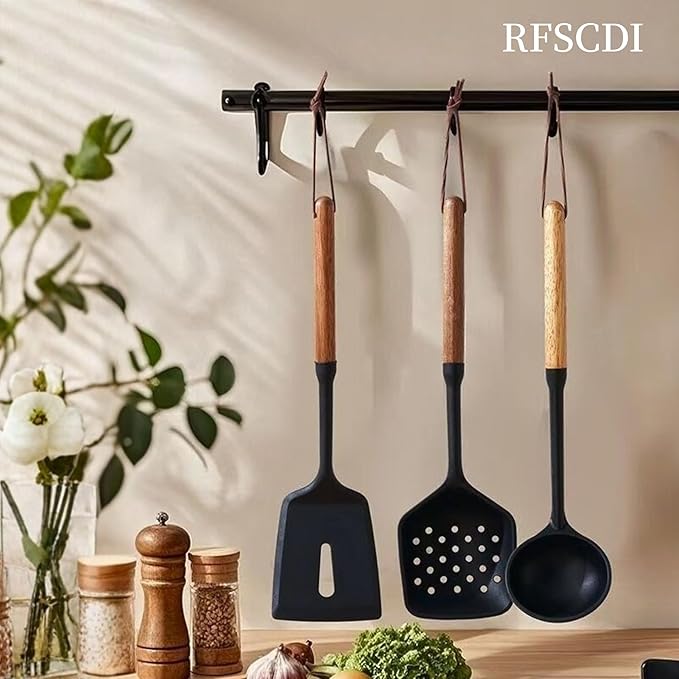 Exquisite Silicone Cooking Utensils Set - Image 7
