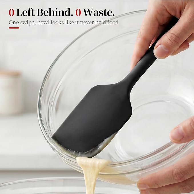 600ºF Heat Resistant Spatula, 11.34 inch High Heat Food Safe Semless Kitchen - Image 7