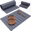 Stone Drying Mat for Kitchen Counter 16x24 Inch, Diatomaceous Dish Drying Mat by BSTUR