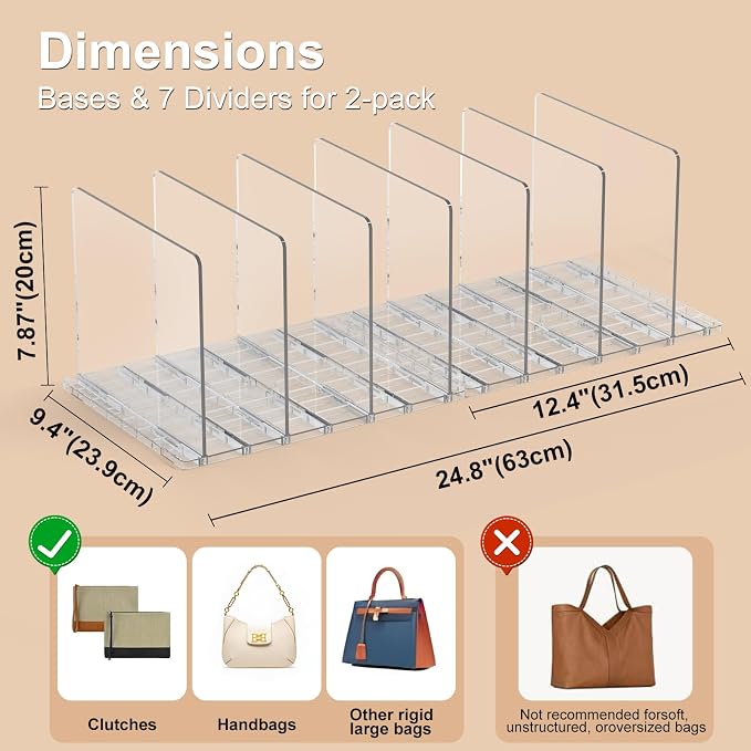 SortNStore Bag & Purse Organizer - Image 6
