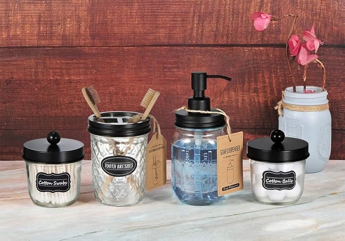 Amolliar Mason Jar Liquid Soap Dispenser Lid, Rust Proof Stainless Steel - Image 7