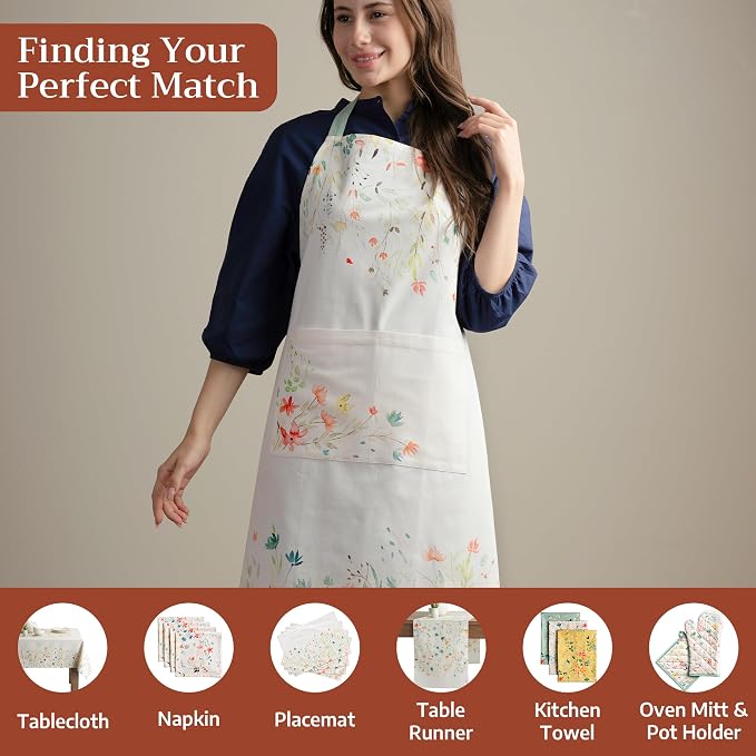 Maison d' Hermine 100% Cotton Apron - Image 4
