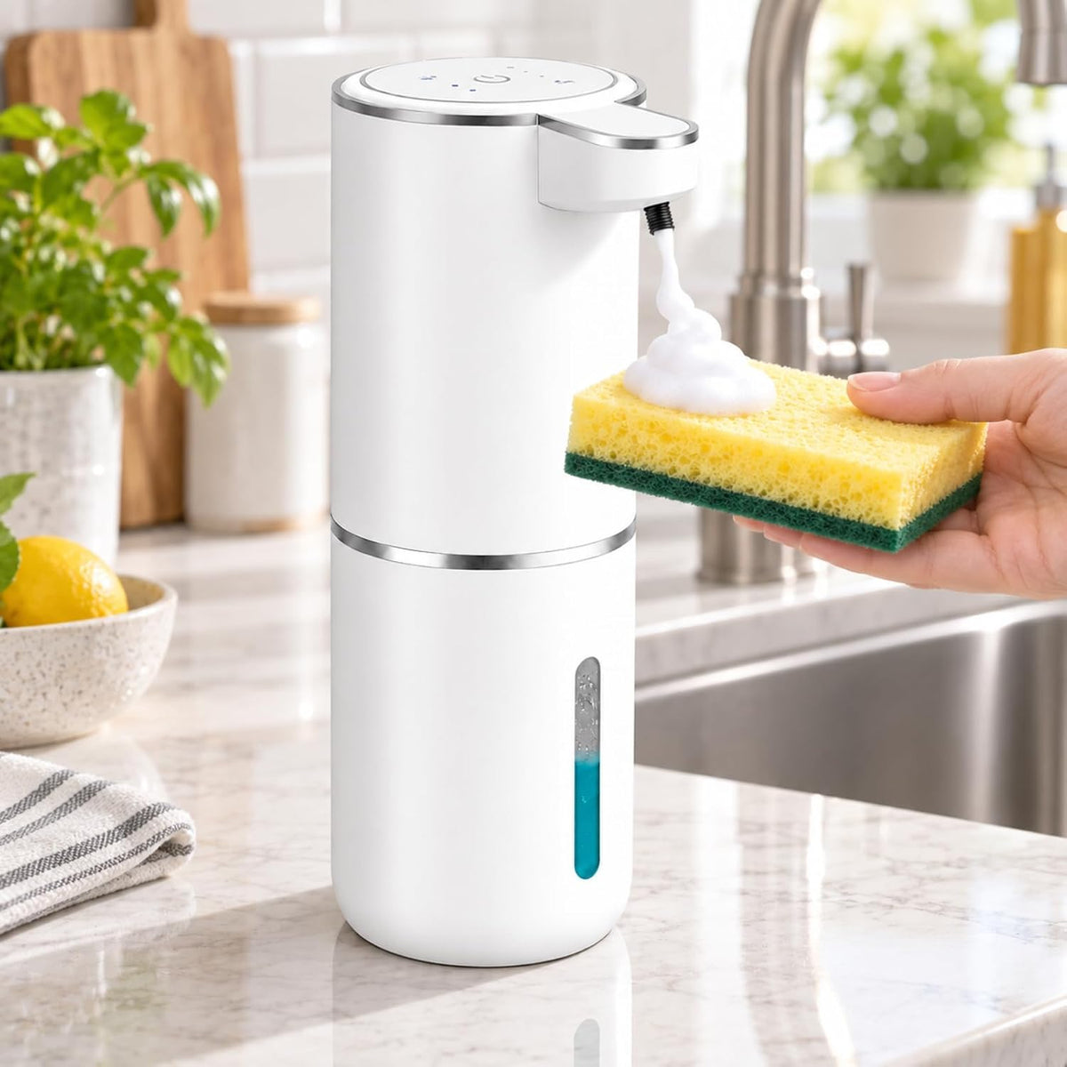 Automatic Soap Dispenser – Touchless Foaming Soap Dispenser 400ml USB