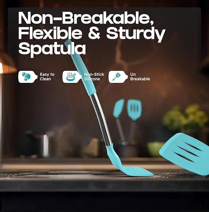 BakeRoyal Silicone Spatula Set - Image 6