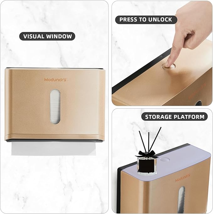 Paper Towel Dispensers Wall Mount: Multifold Z-Fold Paper Towel Holder - Image 5