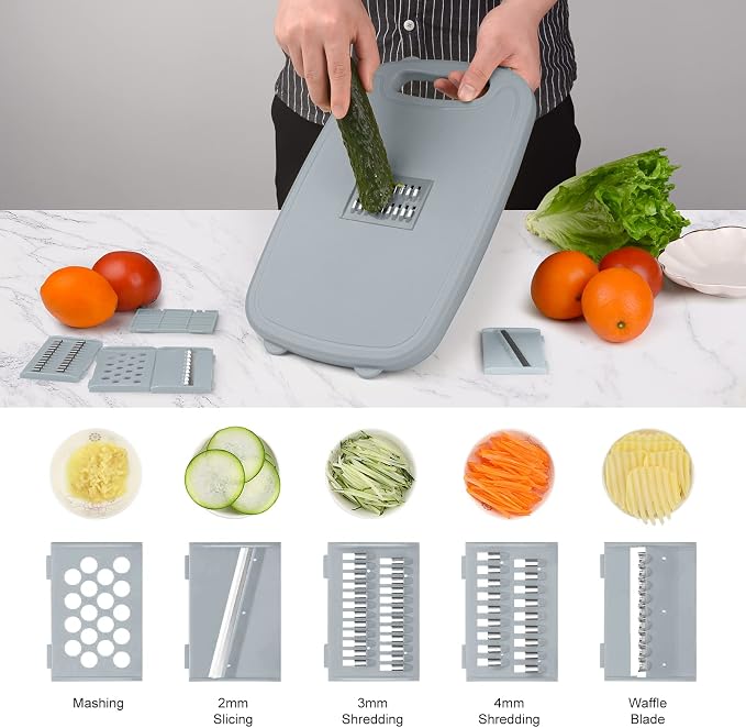 Gintan Camping Cutting Board, 9-in-1 Collapsible Chopping Board - Image 6