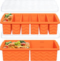 2-Pack Silicone Freezer Trays by Doasuwish