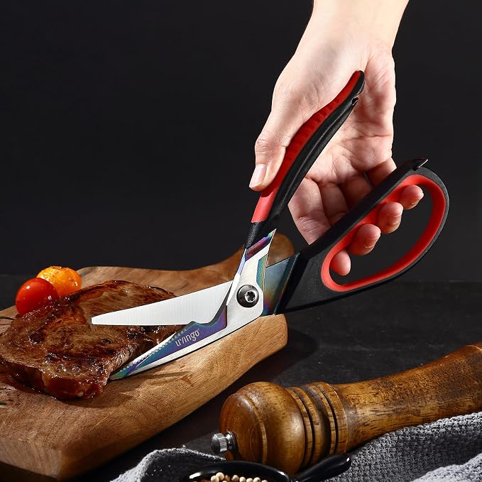 LIVINGO Heavy Duty Kitchen Scissors - Image 5