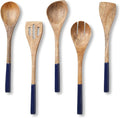 Folkulture Wooden Spoons for Cooking | 12" Premium Acacia Wooden Utensil Set of by FOLKULTURE