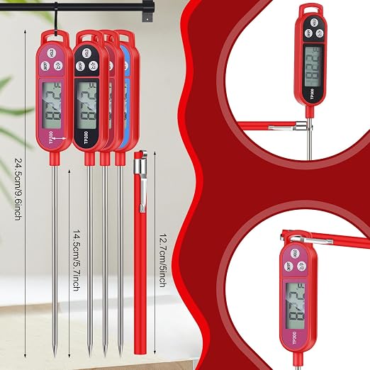 Copkim 8 Pcs Meat Food Thermometer Food - Image 2