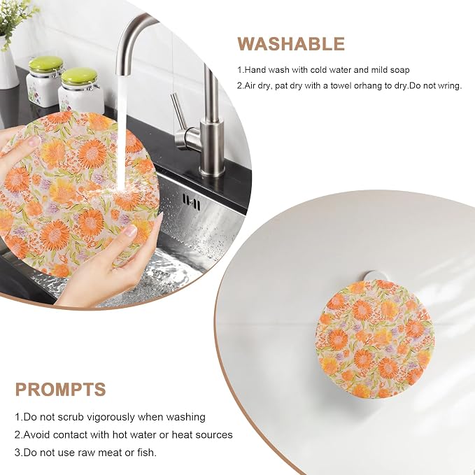 Reusable Bowl Covers for Bread Proofing - Image 6