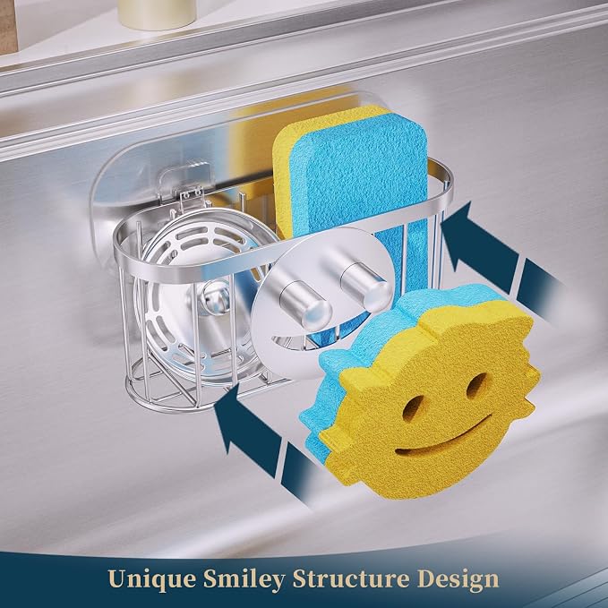 Consumest Sponge Holder Smiley Face - Image 3