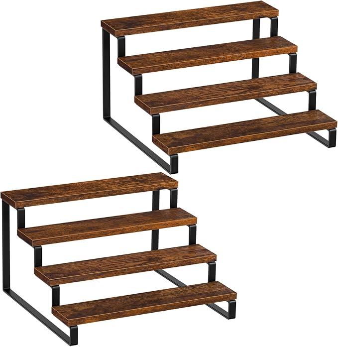 Giikin 4 Tier Spice Rack, Kitchen Counter Storage Shelves Cupcake Stand Holder by Giikin