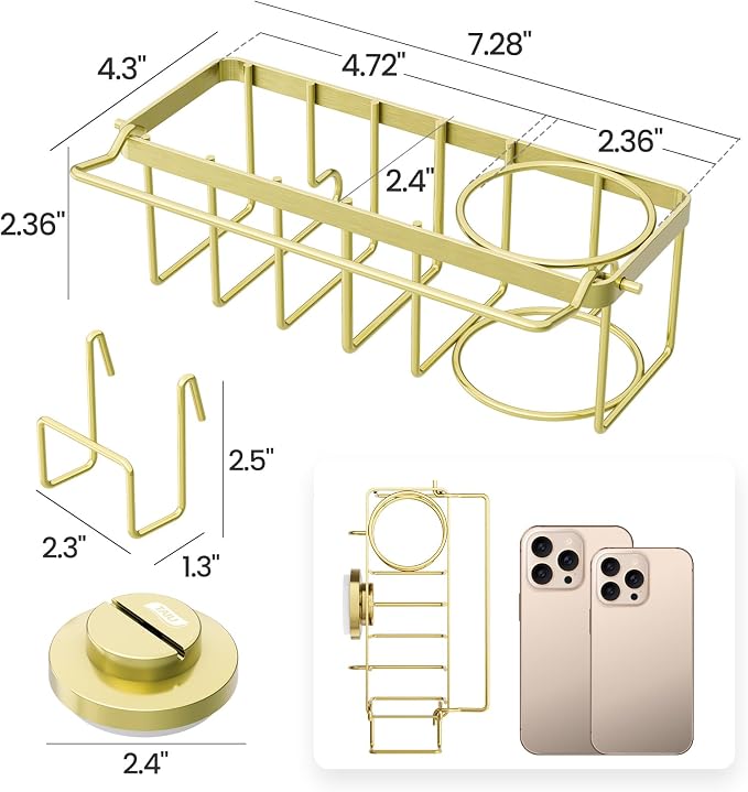 TAILI 4-in-1 Sponge Holder for Kitchen Sink - Image 3