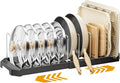 MUDEELA Pot Lid Organizer Rack for Cabinet, Expandable Pots and Pans Organizer by MUDEELA