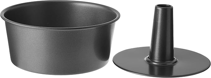 Winco 10" Non-stick Aluminized Carbon Steel Angel Food Cake Pan - Image 2