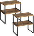 Kitchen Cabinet Organizer Shelf Set of 4, Sturdy Kitchen Counter