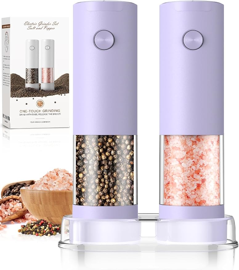 Salt and Pepper Grinder Set Gifts by ioion