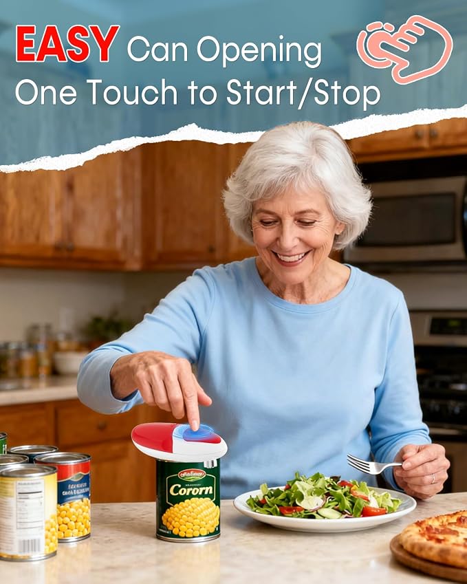 Electric Can Opener for Seniors One Touch - Image 2