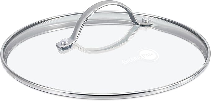 GreenPan Glass Lid with Stainless Steel Handle by GreenPan