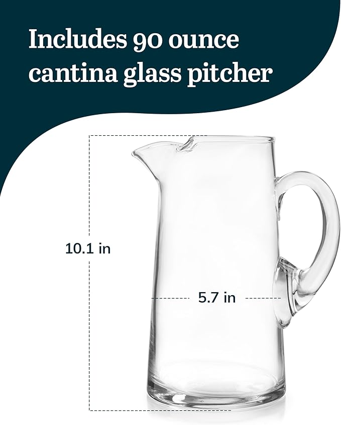 Libbey Cantina Glass Pitcher in Gift Box, 79.3 oz - Image 3