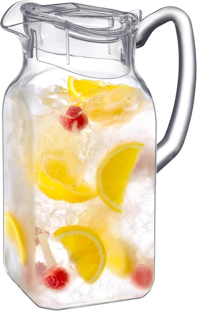 Amazing Abby - Quadly - Plastic Pitcher, Fridge Jug, Shatter-Proof, and More by AmazingAbby