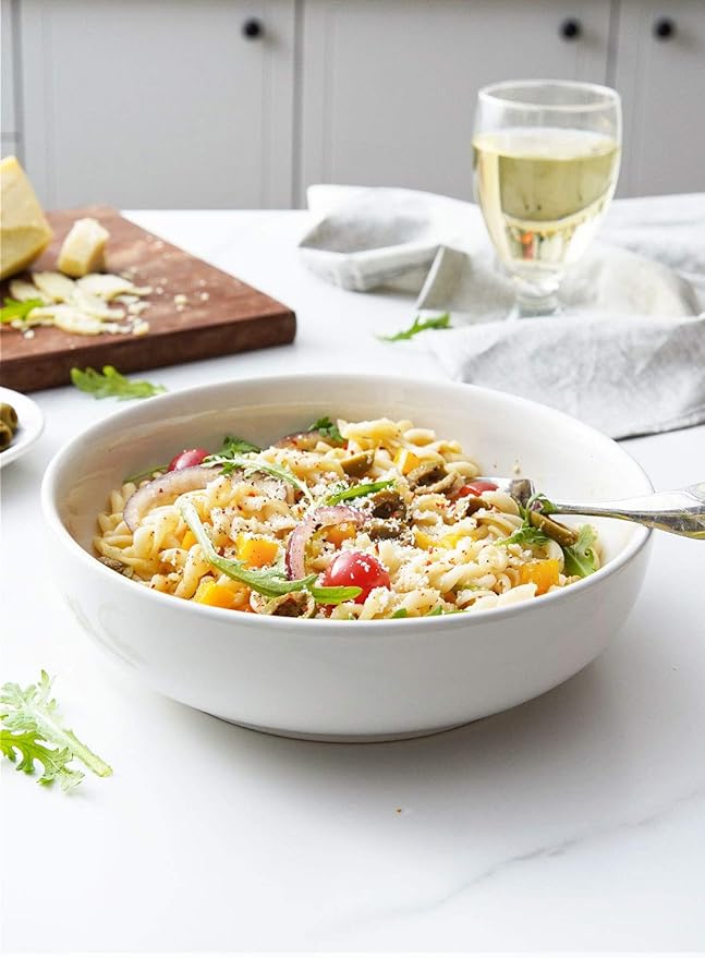LE TAUCI Pasta Bowls 45 oz, Salad Bowls Set - Image 3