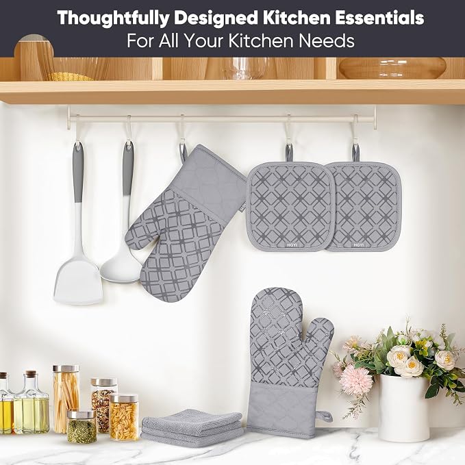 Oven Mitts and Pot Holders Set - Image 7