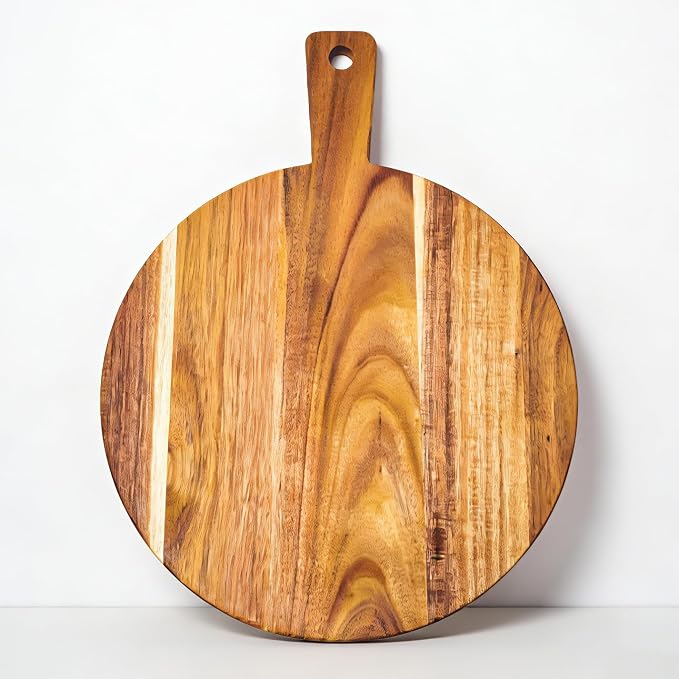 Large Acacia Wood Cutting Board - Image 9