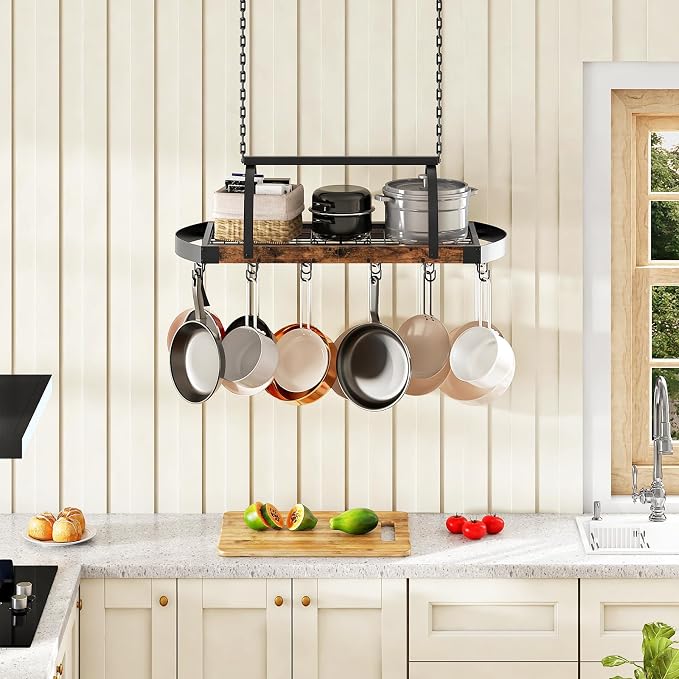 CHOEZON Hanging Pot Rack, Pot Hanger - Image 4