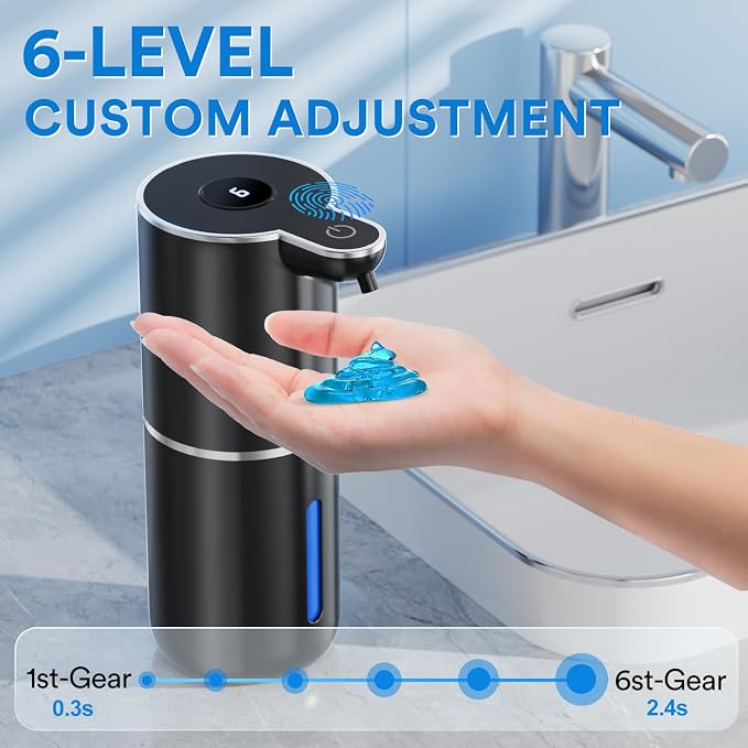 Automatic Liquid Soap Dispenser Touchless, Rechargeable Electric Dish ＆ Hand - Image 3